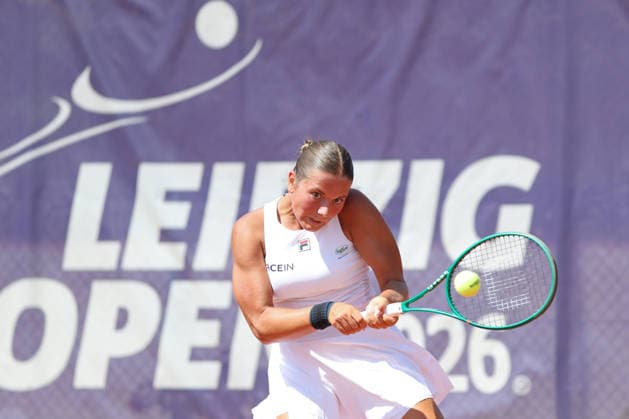 Leipzig Open 2026, ITF-Finale: Ida Wobker vs. Irene Burillo, 09.08.2026 Ida Wobker (Deutschland GER) im Finale. Leipzig Open 2026, ITF World Tennis Tour, 09.08.2026 auf der Anlage des Leipziger Tennisclubs 1990 in der Sportforum-Nordanlage. *** Leipzig Open 2026, ITF Final: Ida Wobker vs. Irene Burillo, August 9, 2026—Ida Wobker (Germany, GER) in the final of the Leipzig Open 2026, ITF World Tennis Tour, August 9, 2026, at the Leipzig Tennis Club 1990 on the Sportforum Nordanlage grounds Copyright: xBEAUTIFULxSPORTS JanxKaeferx