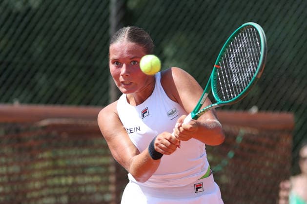 Leipzig Open 2026, ITF-Finale: Ida Wobker vs. Irene Burillo, 09.08.2026 Ida Wobker (Deutschland GER) im Finale. Leipzig Open 2026, ITF World Tennis Tour, 09.08.2026 auf der Anlage des Leipziger Tennisclubs 1990 in der Sportforum-Nordanlage. *** Leipzig Open 2026, ITF Final: Ida Wobker vs. Irene Burillo, August 9, 2026—Ida Wobker (Germany, GER) in the final of the Leipzig Open 2026, ITF World Tennis Tour, August 9, 2026, at the Leipzig Tennis Club 1990 on the Sportforum Nordanlage grounds Copyright: xBEAUTIFULxSPORTS JanxKaeferx