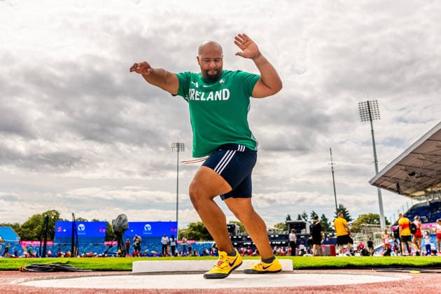 2026 European Athletics Championships Previews, Alexander Stadium, Birmingham 9 8 2026 Eric Favors training in Alexander Stadium ahead of the 2026 European Athletics Championships Eric Favors 9 8 2026  Copyright: xx 0U6A3574