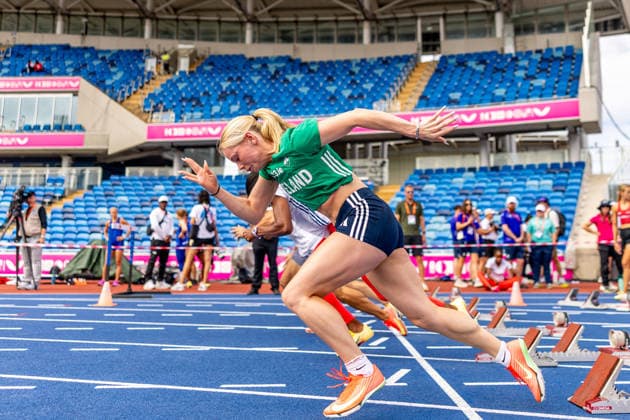 2026 European Athletics Championships Previews, Alexander Stadium, Birmingham 9 8 2026 Lauren Roy training in Alexander Stadium ahead of the 2026 European Athletics Championships Lauren Roy 9 8 2026  Copyright: xx 0U6A3627