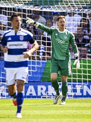 ZWOLLE - Ajax goalkeeper Marc ter Stegen during the Dutch Eredivisie match between PEC Zwolle and AFC Ajax at the MAC3Park stadium on August 9, 2026 in Zwolle, the Netherlands. OLAF KRAAK ANP Eredivisie 2026 27 xVIxANPxSportx xxANPxIVx 565153159 originalFilename: 565153159.jpg