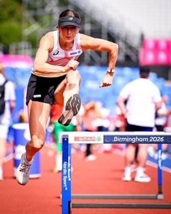 European Athletics Championships Birmingham 2026 - Media Activities 09 08 2026 BIRMINGHAM, ENGLAND - AUGUST 09 : Couckuyt Paulien (BEL) during a training session ahead of the Birmingham 2026 European Athletics Championships on August 09, 2026 in Birmingham, England, 09 08 2026  Copyright: xTomasxSiskx
