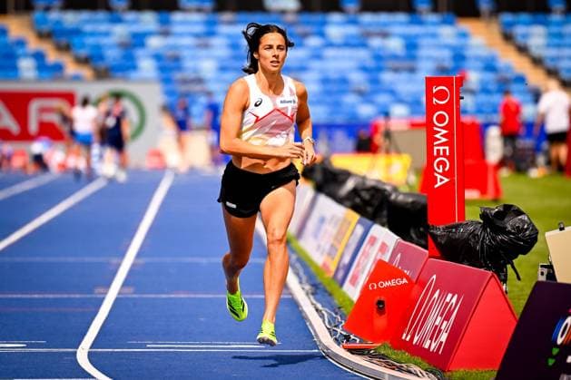 European Athletics Championships Birmingham 2026 - Media Activities 09 08 2026 BIRMINGHAM, ENGLAND - AUGUST 09 : Laus Camille (BEL) during a training session ahead of the Birmingham 2026 European Athletics Championships on August 09, 2026 in Birmingham, England, 09 08 2026  Copyright: xTomasxSiskx