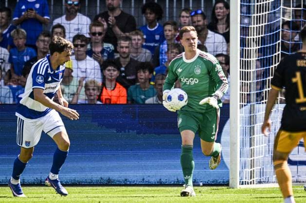 ZWOLLE - Ajax goalkeeper Marc ter Stegen during the Dutch Eredivisie match between PEC Zwolle and AFC Ajax at the MAC3Park stadium on August 9, 2026 in Zwolle, the Netherlands. OLAF KRAAK ANP Eredivisie 2026 27 xVIxANPxSportx xxANPxIVx 565153456 originalFilename: 565153456.jpg
