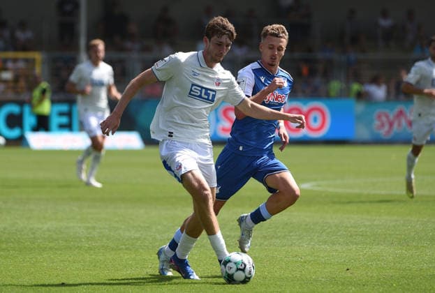 09.08.2026, xhbx, Fussball 3.Liga, TSG 1899 Hoffenheim U23 - Hansa Rostock v.l. Bernie Lennemann (Hansa Rostock) (DFL DFB REGULATIONS PROHIBIT ANY USE OF PHOTOGRAPHS as IMAGE SEQUENCES and or QUASI-VIDEO) Hoffenheim *** August 9, 2026, xhbx, Soccer 3rd Division, TSG 1899 Hoffenheim U23 vs. Hansa Rostock, Bernie Lennemann, Hansa Rostock. DFL and DFB regulations prohibit any use of photographs as image sequences and or quasi-video. Hoffenheim