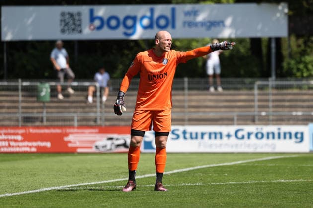 Fußball I Herren I Saison 2026 2027 I Regionalliga Nord I 2.Spieltag I FC St.Pauli II - Bremer SV I 09.08.2026 Tobias Duffner (22, Bremer SV) Norderstedt Edmund Plambeck Stadion Schleswig-Holstein Deutschland *** Soccer I Men s Team I 2026–2027 Season I Regionalliga Nord I Matchday 2 I FC St. Pauli II vs. Bremer SV I August 9, 2026 Tobias Duffner, 22, Bremer SV Norderstedt Edmund Plambeck Stadium, Schleswig-Holstein, Germany Copyright: xLobeca RalfxHomburgx