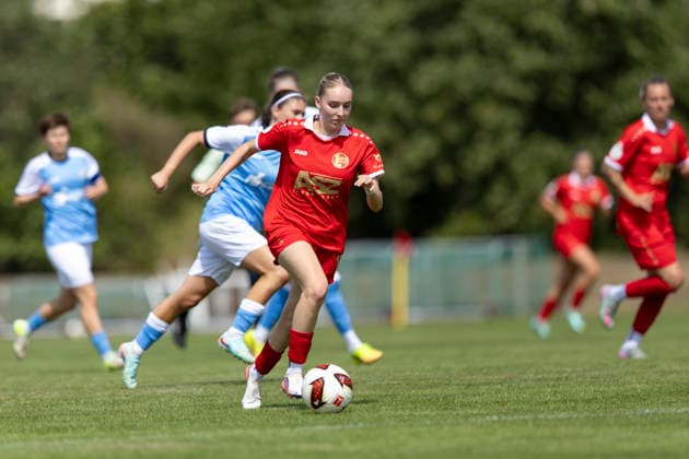 KOWO Sommercup 2026: Chemnitzer FC vs. 1. FFV Erfurt; Erfurt; 09.08.2026 Maja Felicitas Bauerschmidt ( 10; 1. FFV Erfurt) KOWO Sommercup 2026: Chemnitzer FC vs. 1. FFV Erfurt; Sportforum Johannesplatz Erfurt; 09.08.2026 *** KOWO Summer Cup 2026 Chemnitzer FC vs. 1 FFV Erfurt Erfurt August 9, 2026 Maja Felicitas Bauerschmidt 10 1 FFV Erfurt KOWO Summer Cup 2026 Chemnitzer FC vs. 1 FFV Erfurt Sportforum Johannesplatz, Erfurt, August 9, 2026 Copyright: xBEAUTIFULxSPORTS Duehringx