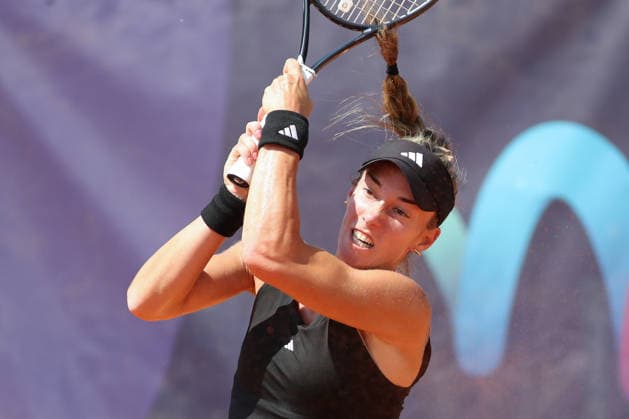 Leipzig Open 2026, ITF-Finale: Ida Wobker vs. Irene Burillo, 09.08.2026 Irene Burillo (Spanien ESP) im Finale. Leipzig Open 2026, ITF World Tennis Tour, 09.08.2026 auf der Anlage des Leipziger Tennisclubs 1990 in der Sportforum-Nordanlage. *** Leipzig Open 2026, ITF Final: Ida Wobker vs. Irene Burillo, August 9, 2026—Irene Burillo (Spain, ESP) in the final of the Leipzig Open 2026, ITF World Tennis Tour, August 9, 2026, at the Leipzig Tennis Club 1990 on the Sportforum Nordanlage grounds Copyright: xBEAUTIFULxSPORTS JanxKaeferx