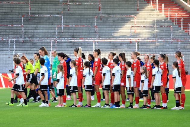 09.08.2026, GER Deutschland, Fussball, 1.Frauen-Fussballbundesliga, 202672027, Alte Foersterei, 1.FC Union vs. Inter Mailand Union-Spielerinnenkreis 1. Liga: DFB DFL regulations prohibit any use of photographs as image sequences and or quasi-video) Berlin Stadion Alte Foersterei Berlin Deutschland *** August 9, 2026, GER Germany, Soccer, Women s Bundesliga 1, 202672027, Alte Foersterei, 1 FC Union vs. Inter Milan, Union Women’s Team, 1st Division, DFB DFL regulations prohibit any use of photographs as image sequences and or quasi-video, Berlin, Alte Foersterei Stadium, Berlin, Germany Copyright: xNordphotox xEnglerx