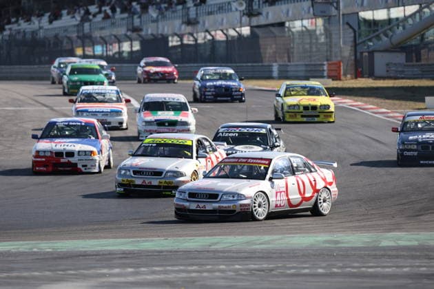RECORD DATE NOT STATED Start zum ersten Rennen des Super Tourenwagen Revival am Samstag beim Oldtimer Grand-Prix auf dem Nuerburgring mit 40 Markus Reich (AUT), Audi A4 Quattro STW vor dem Feld GER, Motorsport. 53. BELMOT-Oldtimer-Grand-Prix, Super Touring Revival Rennen 1, Samstag, Nuerburgring, Nuerburg, Rheinland-Pfalz, 08.08.2026 GER, Motorsport. 53. BELMOT-Oldtimer-Grand-Prix, Super Touring Revival Rennen 1, Samstag, Nuerburgring, Nuerburg, Rheinland-Pfalz, 08.08.2026 Nuerburg *** Start of the first race of the Super Touring Car Revival on Saturday at the Classic Car Grand Prix at the Nürburgring, with Markus Reich (AUT) in an Audi A4 Quattro STW leading the field (GER), Motorsport 53 BELMOT Classic Car Grand Prix, Super Touring Revival Race 1, Saturday, Nürburgring, Nürburg, Rhineland-Palatinate, August 8, 2026 GER, Motorsport 53 BELMOT Oldtimer Grand Prix, Super Touring Revival Race 1, Saturday, Nürburgring, Nürburg, Rhineland-Palatinate, August 8, 2026, Nuerburg Copyright: xEibner-Pressefoto JuergenxAugstx EP_JAT