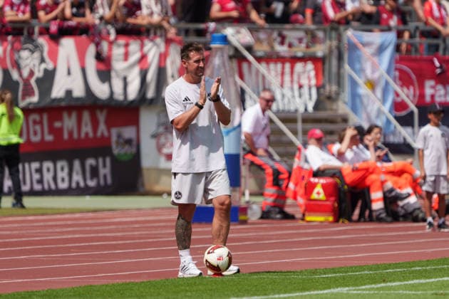 Miroslav Klose (1. FC Nuernberg, Cheftrainer), GER, 1. FC Nuernberg vs. Dynamo Dresden, Fussball, 2. Bundesliga, 1. Spieltag, Saison 2026 2027, 09.08.2026, DFL REGULATIONS PROHIBIT ANY USE OF PHOTOGRAPHS AS IMAGE SEQUENCES AND OR QUASI-VIDEO, GER, 1. FC Nuernberg vs. Dynamo Dresden, Fussball, 2. Bundesliga, 1. Spieltag, Saison 2026 2027, 09.08.2026, Nuernberg *** Miroslav Klose, 1. FC Nuremberg, Head Coach, GER, 1. FC Nuremberg vs. Dynamo Dresden, Soccer, 2. Bundesliga, Matchday 1, 2026–2027 Season, August 9, 2026, DFL regulations prohibit any use of photographs as image sequences and or quasi-video, GER, 1. FC Nuremberg vs. Dynamo Dresden, Soccer, 2. Bundesliga, Matchday 1, 2026–2027 season, August 9, 2026, Nuremberg Copyright: xEibner-Pressefoto MaxxVogelx EP_MVL