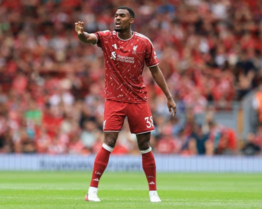 pre-season friendly: Liverpool v Monaco Ryan Gravenberch of Liverpool during the pre-season friendly match Liverpool vs Monaco at Anfield, Liverpool, United Kingdom on 09 August 2026 (Photo by Jorge Horsted News Images) Liverpool Anfield Merseyside United Kingdom Copyright: xJorgexHorsted NewsxImagesx
