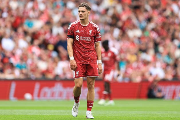 pre-season friendly: Liverpool v Monaco Florian Wirtz of Liverpool during the pre-season friendly match Liverpool vs Monaco at Anfield, Liverpool, United Kingdom on 09 August 2026 (Photo by Jorge Horsted News Images) Liverpool Anfield Merseyside United Kingdom Copyright: xJorgexHorsted NewsxImagesx