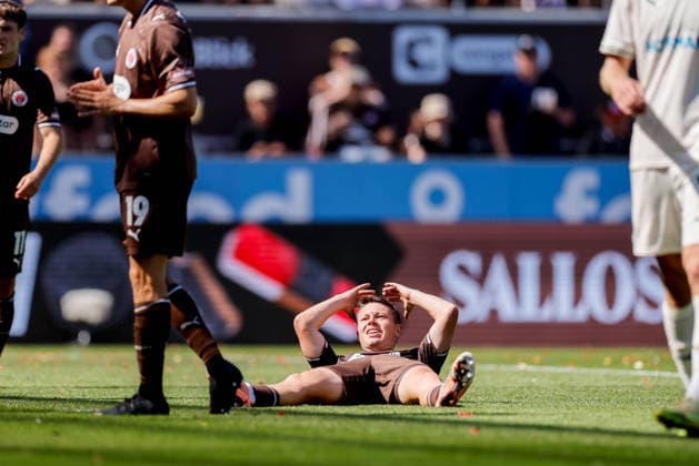 Hamburg, 9. August 2026 - Fußball, 2. Bundesliga 2026 27, FC St. Pauli - SpVgg Greuther Fürth: Mathias Rasmussen (FC St. Pauli, 20) DFL REGULATIONS PROHIBIT ANY USE OF PHOTOGRAPHS AS IMAGE SEQUENCES AND OR QUASI-VIDEO. *** Hamburg, August 9, 2026 Soccer, 2026–27 2. Bundesliga, FC St. Pauli vs. SpVgg Greuther Fürth, Mathias Rasmussen, FC St. Pauli, 20. DFL regulations prohibit any use of photographs as image sequences and or quasi-video.