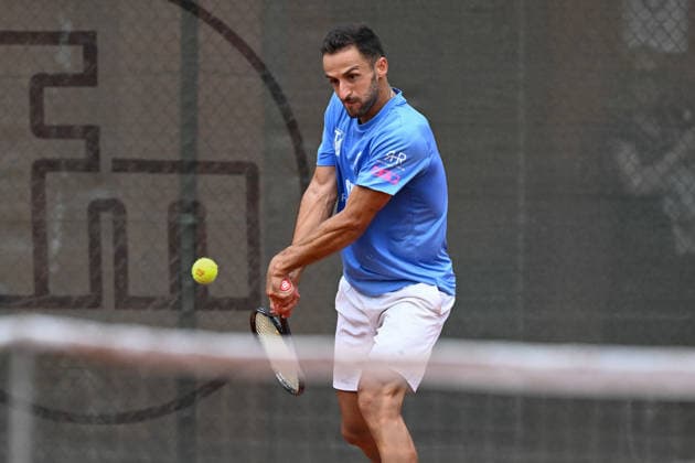 Javier Barranco Cosano ESP 09.08.2026 ¢ Tennis ¢ 1. Bundesliga Herren, TC Bredeney vs Tennis Ewige Liebe BW Neuss, Tennis Club Bredeney, Essen, NRW Germany *** Javier Barranco Cosano ESP 08 09 2026 ¢ Tennis ¢ Men s 1st Bundesliga, TC Bredeney vs. Tennis Ewige Liebe BW Neuss, Tennis Club Bredeney, Essen, North Rhine-Westphalia, Germany Copyright: xpepphotox xHorstxMauelshagenx pep00321, pep_20260809_hm_397214