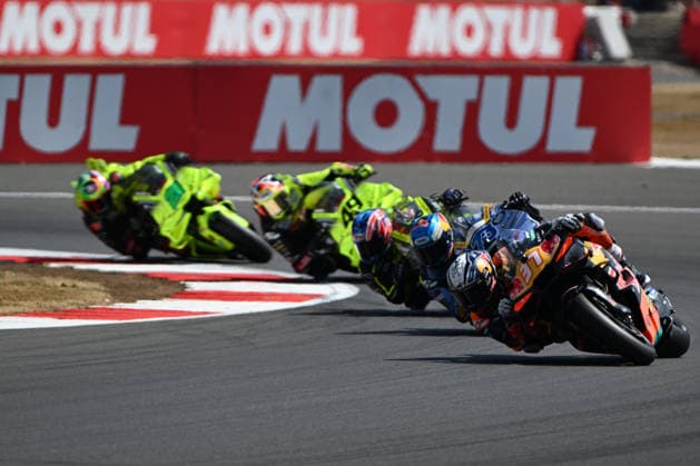 RECORD DATE NOT STATED 9th August 2026; Silverstone Circuit, Northamptonshire, England; 2026 MotoGP Grand Prix of Great Britain, Race Day; Pedro Acosta of Red Bull KTM Factory Racing during the MotoGP Race SimonxWest