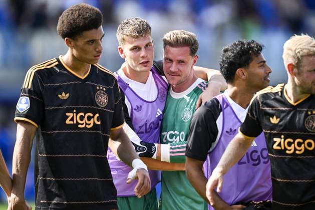 ZWOLLE - (lr) Ajax goalkeeper Joeri Heerkens, Ajax goalkeeper Marc ter Stegen after the Dutch Eredivisie match between PEC Zwolle and AFC Ajax at the MAC3Park stadium on August 9, 2026 in Zwolle, the Netherlands. OLAF KRAAK ANP Eredivisie 2026 27 xVIxANPxSportx xxANPxIVx 565160145 originalFilename: 565160145.jpg