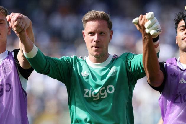 ZWOLLE - AFC Ajax Amsterdam goalkeeper Marc Ter Stegen after the Eredivisie match between PEC Zwolle and Ajax at MAC3PARK stadium on August 8, 2026 in Zwolle, the Netherlands. (Photo by DeFodi Images) - *** ZWOLLE AFC Ajax Amsterdam goalkeeper Marc Ter Stegen after the Eredivisie match between PEC Zwolle and Ajax at MAC3PARK Stadium on August 8, 2026, in Zwolle, the Netherlands. Photo by DeFodi Images