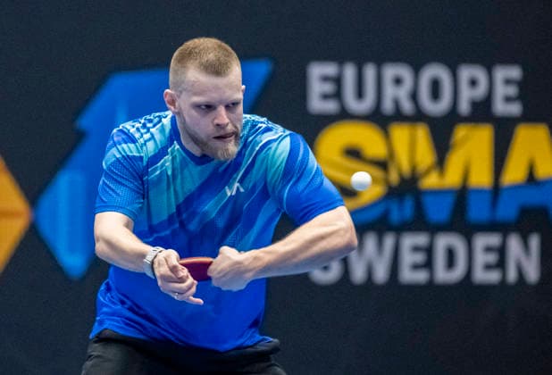 MALMÖ 2026-08-09 Nikita Artemenko of Russia hits a backhand in the match against Alvaro Robles of Spain in the second qualifying round of the WTT Europe Smash Sweden 2026 Table tennis, Tischtennis tournament at Baltiska Hallen in Malmö, Sweden, on August 9, 2026. MALMÖ SWEDEN x50090x *** MALMÖ, August 9, 2026 — Nikita Artemenko of Russia hits a backhand during his match against Alvaro Robles of Spain in the second qualifying round of the WTT Europe Smash Sweden 2026 table tennis tournament at Baltiska Hallen in Malmö, Sweden, on August 9, 2026 MALMÖ SWEDEN x50090x  Copyright: xJohanxNilssonx xTTx EUROPE SMASH SWEDEN 2026