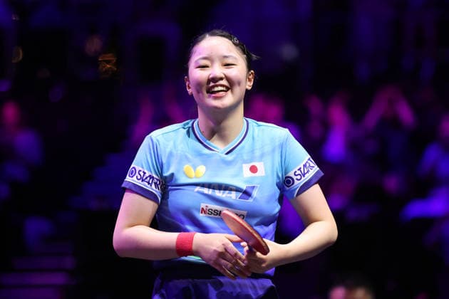 Miwa Harimoto (JPN), AUGUST 9, 2026 - Table tennis, Tischtennis : WTT Champions Yokohama 2026 Women s Singles Final at Yokohama BUNTAI, Kanagawa, Japan.  aflo_340457575 YUTAKAx