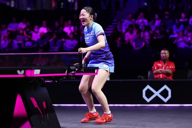 Miwa Harimoto (JPN), AUGUST 9, 2026 - Table tennis, Tischtennis : WTT Champions Yokohama 2026 Women s Singles Final at Yokohama BUNTAI, Kanagawa, Japan.  aflo_340457572 YUTAKAx