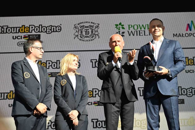 09-08-2026 Tour De Pologne; Tappa 07 Wieliczka - Wieliczka; Lang, Czeslaw; Nawrocki, Karol; Lang, Agata; Lelangue, John; Wieliczka; 