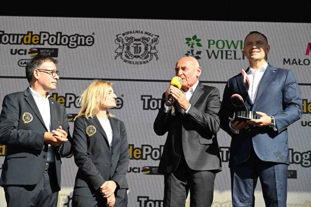 09-08-2026 Tour De Pologne; Tappa 07 Wieliczka - Wieliczka; Lang, Czeslaw; Nawrocki, Karol; Lang, Agata; Lelangue, John; Wieliczka; 
