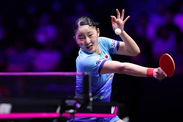 Miwa Harimoto (JPN), AUGUST 9, 2026 - Table tennis, Tischtennis : WTT Champions Yokohama 2026 Women s Singles Final at Yokohama BUNTAI, Kanagawa, Japan.  aflo_340457622 YUTAKAx