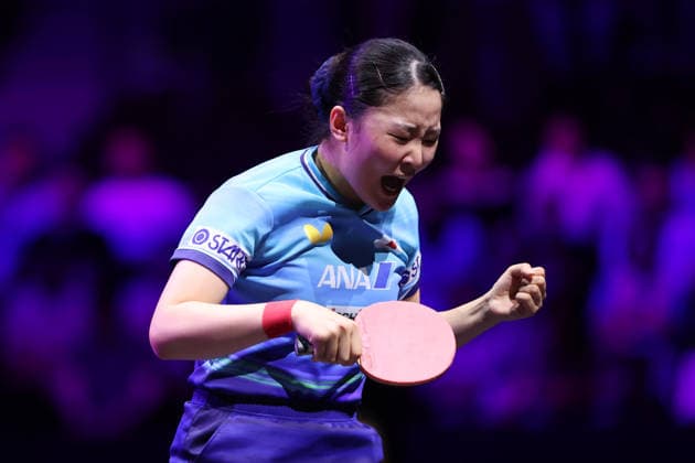 Miwa Harimoto (JPN), AUGUST 9, 2026 - Table tennis, Tischtennis : WTT Champions Yokohama 2026 Women s Singles Final at Yokohama BUNTAI, Kanagawa, Japan.  aflo_340458231 YUTAKAx