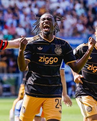 ZWOLLE , 09-08-2026 , MAC3park stadion , season 2026 2027 , Dutch Eredivisie football , match between PEC Zwolle and Ajax , picture shows Ajax player Jorthy Mokio PEC - Ajax  x205584294x Copyright: