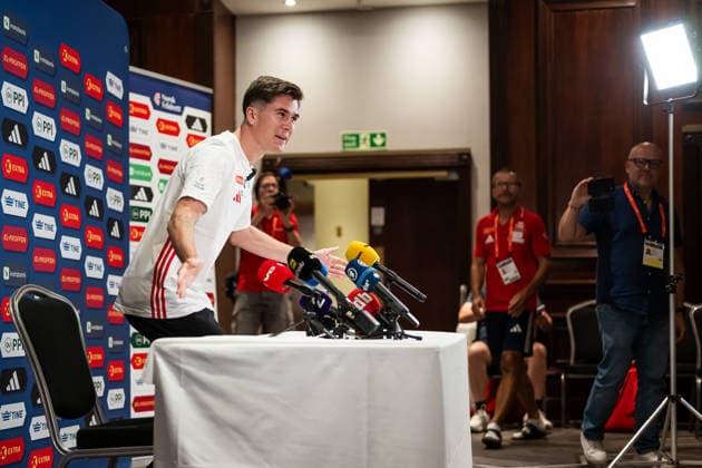 260809 Jakob Asserson Ingebrigtsen of the Norwegian national athletics team at a press event ahead of the 2026 European Athletics Championships on August 9, 2026 in Birmingham. Photo: Mathias Bergeld BILDBYRAN kod MB MB1396 friidrott athletics friidrett friidrotts-em em friidretts-em 2026 european athletics championships pressträff event meeting -1 bbeng norway norge *** August 9, 2026: Jakob Asserson Ingebrigtsen of the Norwegian national track and field team at a press event ahead of the 2026 European Athletics Championships on August 9, 2026 in Birmingham. Photo by Mathias Bergeld, BILDBYRAN, code MB MB1396. athletics, friidrett, friidrotts EM, 2026 European Athletics Championships, press conference, event, meeting, 1, BBeng, Norway, Norge  Copyright: MATHIASxBERGELD BB260809MB002