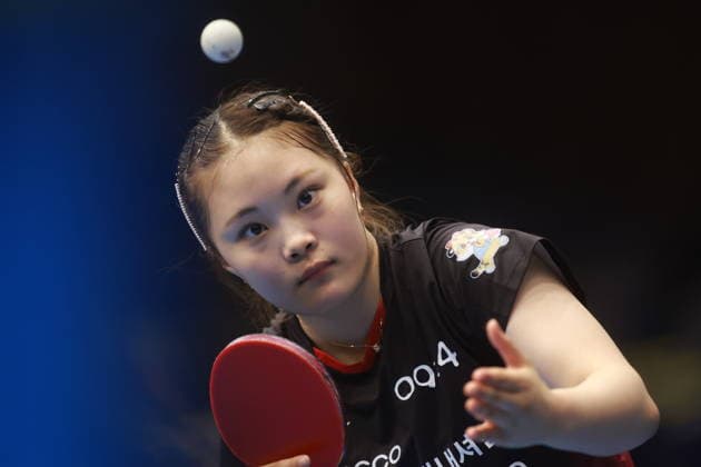 2026 WTT Europe Smash - Sweden - Qualifications Day 2 Yoo Yerin of South Korea competes against Gaia Monfardini of Italy during the women s singles qualifying round 2 at the 2026 Europe Smash at the Baltiska Hallen in Malmo, Sweden, on August 9, 2026. Malmo Sweden  Copyright: xRemyxGrosx originalFilename:gros-europesm260809_nprwh.jpg
