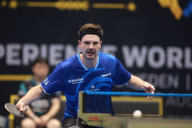 2026 WTT Europe Smash - Sweden - Qualifications Day 2 Ricardo Walter of Germany competes against Park Gyuhyeon of South Korea during the women s singles qualifying round 2 at the 2026 Europe Smash at the Baltiska Hallen in Malmo, Sweden, on August 9, 2026. Malmo Sweden  Copyright: xRemyxGrosx originalFilename:gros-europesm260809_npt3T.jpg