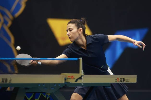 2026 WTT Europe Smash - Sweden - Qualifications Day 2 Giorgia Piccolin of Italy competes against Mariam Alhodaby of Egypt during the women s singles qualifying round 2 at the 2026 Europe Smash at the Baltiska Hallen in Malmo, Sweden, on August 9, 2026. Malmo Sweden  Copyright: xRemyxGrosx originalFilename:gros-europesm260809_npWqP.jpg
