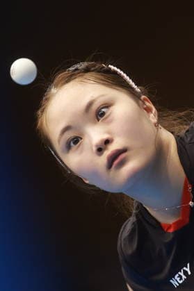 2026 WTT Europe Smash - Sweden - Qualifications Day 2 Yoo Yerin of South Korea competes against Gaia Monfardini of Italy during the women s singles qualifying round 2 at the 2026 Europe Smash at the Baltiska Hallen in Malmo, Sweden, on August 9, 2026. Malmo Sweden  Copyright: xRemyxGrosx originalFilename:gros-europesm260809_npuUo.jpg