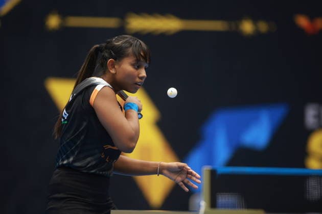 2026 WTT Europe Smash - Sweden - Qualifications Day 2 Syndrela Das of India competes against Yang Ha Eun of South Korea during the women s singles qualifying round 2 at the 2026 Europe Smash at the Baltiska Hallen in Malmo, Sweden, on August 9, 2026. Malmo Sweden  Copyright: xRemyxGrosx originalFilename:gros-europesm260809_npuNn.jpg