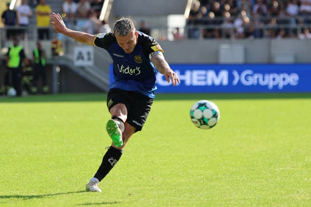 09.08.2026, Fussball, Herren, 3. Liga, Saison 2026 2027, 1. FC Saarbrücken - Rot-Weiss Essen, Florian Pick (1. FC Saarbrücken) Saarbrücken Ludwigsparkstadion Saarland Deutschland (DEU) *** August 9, 2026, Soccer, Men s, 3rd Division, 2026–2027 Season, 1 FC Saarbrücken vs. Rot-Weiss Essen, Florian Pick, 1 FC Saarbrücken, Saarbrücken, Ludwigsparkstadion, Saarland, Germany, DEU Copyright: xSebastianxBachx