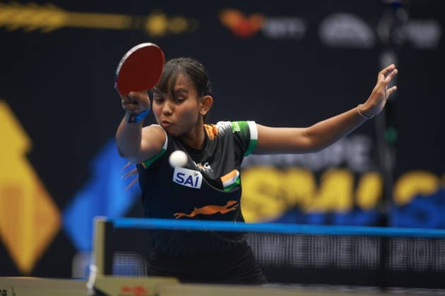 2026 WTT Europe Smash - Sweden - Qualifications Day 2 Syndrela Das of India competes against Yang Ha Eun of South Korea during the women s singles qualifying round 2 at the 2026 Europe Smash at the Baltiska Hallen in Malmo, Sweden, on August 9, 2026. Malmo Sweden  Copyright: xRemyxGrosx originalFilename:gros-europesm260809_npO05.jpg