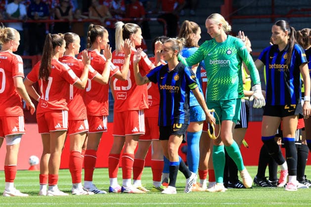 09.08.2026, GER Deutschland, Fussball, 1.Frauen-Fussballbundesliga, 202672027, Alte Foersterei, 1.FC Union vs. Inter Mailand Magull Lina (Inter Mailand 10) 1. Liga: DFB DFL regulations prohibit any use of photographs as image sequences and or quasi-video) Berlin Stadion Alte Foersterei Berlin Deutschland *** August 9, 2026, GER Germany, Soccer, Women s Bundesliga 1, 202672027, Alte Foersterei, 1 FC Union vs. Inter Milan, Lina Magull, Inter Milan, 10:01, DFB DFL regulations prohibit any use of photographs as image sequences and or quasi-video, Berlin, Alte Foersterei Stadium, Berlin, Germany Copyright: xNordphotox xEnglerx