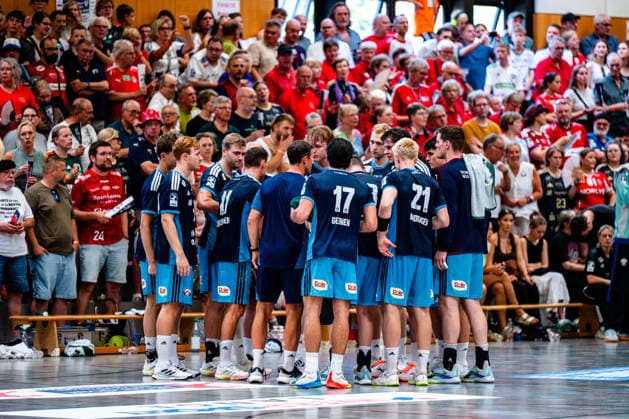 09.08.2026, xdobgx, Handball Heide-Cup 2026, TSV Hannover-Burgdorf - Handball Club Hamburg v.l. Handball Club Hamburg Timeout Schneverdingen *** August 9, 2026, xdobgx, Heide Cup 2026 Handball Tournament, TSV Hannover Burgdorf vs. Handball Club Hamburg, Timeout Schneverdingen