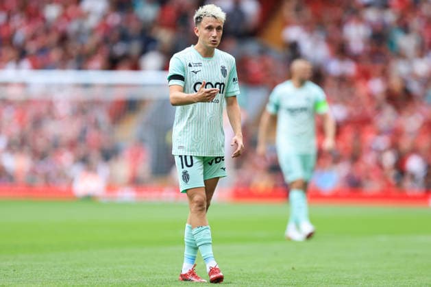 Liverpool FC v AS Monaco - Pre-Season Friendly Aleksandr Golovin of Monaco during a pre-season friendly match between Liverpool and Monaco at Anfield in Liverpool, United Kingdom. Liverpool Merseyside United Kingdom  Copyright: xNewsxImagesx originalFilename:cosgrove-preseaso260809_npLrl.jpg