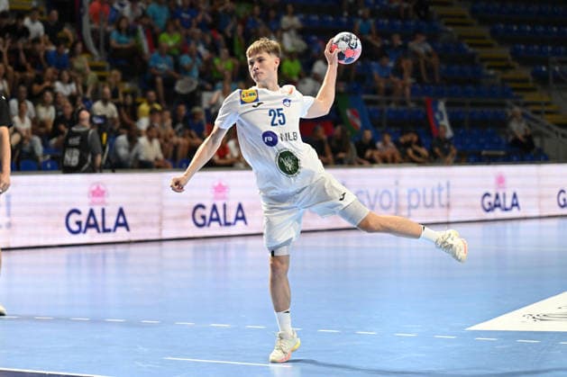 GERMANY vs SLOVENIA MAKS ILC handball U18 Gernany national team, Nationalteam vs Slovenia during EHF U18 European Championship, EM, Europameisterschaft final match at Aleksandar Nikolic Pionir hall, Belgrade 09.08.2026 Foto: HANDBALL, SERBIA, EHF EUROPEAN U18 CHAMPIONSHIP, GERMANY, SLOVENIA Belgrade Aleksandar Nikolic Pionir arena Serbia Copyright: xMarkoxMetlasx xMNxPressx