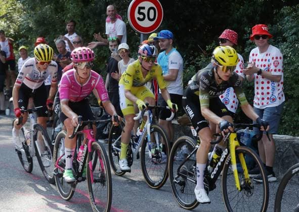 Tour de France féminin PHOTOPQR NICE MATIN Jean François Ottonello ; Nice ; 09 08 2026 ; Tour de France Femmes - Etape 9 Nice-Nice, ici dans le du col d Eze - Demi Vollering, FDJ United-Suez, maillot jaune 9th and final stage of the fifth edition of the Women s Tour de France cycling race, 99.2 km from Nice to Nice, southeastern France on August 9, 2026. Nice France  Copyright: xPHOTOPQR NICExMATIN MAXPPPxJeanxFrançoisxOttonellox 20260809NIM7240 20260809NIM7240
