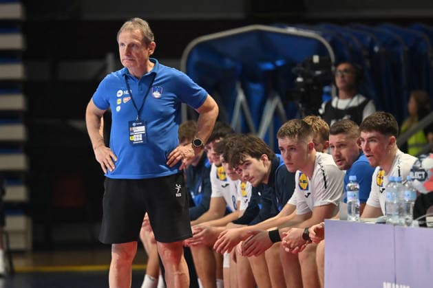 GERMANY vs SLOVENIA MARKO SIBILA coach handball U18 Gernany national team, Nationalteam vs Slovenia during EHF U18 European Championship, EM, Europameisterschaft final match at Aleksandar Nikolic Pionir hall, Belgrade 09.08.2026 Foto: HANDBALL, SERBIA, EHF EUROPEAN U18 CHAMPIONSHIP, GERMANY, SLOVENIA Belgrade Aleksandar Nikolic Pionir arena Serbia Copyright: xMarkoxMetlasx xMNxPressx
