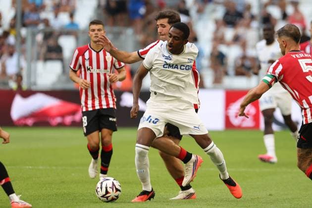 Foot Amical - OM vs Athletic Bilbao PHOTOPQR LA PROVENCE PHILIPPE LAURENSON ; MARSEILLE ; 09 08 2026 ; Foot Amical - OM vs Athletic Bilbao MARSEILLE MARSEILLE France  Copyright: xPHOTOPQR LAxPROVENCE MAXPPPxPHILIPPExLAURENSONx 20260809PVL7202 20260809PVL7202