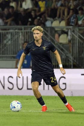 Lazio™s Kenneth Taylor during the 2026 2027 season pre-season friendly football match between Frosinone and SS Lazio at the Benito Stirpe stadium in Frosinone Italy - Sunday, August 09, 2026 - Soccer ( Photo by Fabrizio Corradetti LaPresse )  Copyright: xFabrizioxCorradetti LaPressex