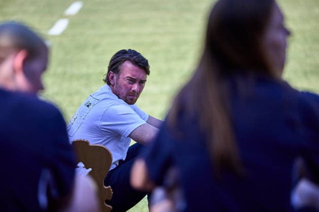 09.08.2026, GER, Frauenfußball, Bundesliga, Testspiel, 2026 2027, RB Leipzig - PEC Zwolle Jonas Stephan (Cheftrainer, RB Leipzig), Portrait, vorm Spiel Leipzig Sportschule Egidius Braun Sachsen Deutschland *** August 9, 2026, GER, Women s Soccer, Bundesliga, Friendly Match, 2026–2027, RB Leipzig vs. PEC Zwolle, Jonas Stephan, Head Coach, RB Leipzig, Profile, Pre-Match, Leipzig Sports School, Egidius Braun, Saxony, Germany
