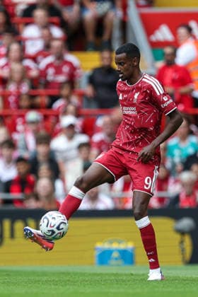 RECORD DATE NOT STATED 9th August 2026; Anfield, Liverpool, Merseyside, England; Friendly Football, Liverpool versus Monaco; Alexander Isak of Liverpool controls the ball AidanxHunter