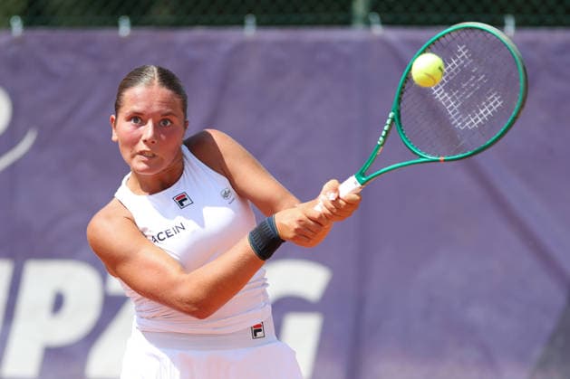 Leipzig Open 2026, ITF-Finale: Ida Wobker vs. Irene Burillo, 09.08.2026 Ida Wobker (Deutschland GER) im Finale. Leipzig Open 2026, ITF World Tennis Tour, 09.08.2026 auf der Anlage des Leipziger Tennisclubs 1990 in der Sportforum-Nordanlage. *** Leipzig Open 2026, ITF Final: Ida Wobker vs. Irene Burillo, August 9, 2026—Ida Wobker (Germany, GER) in the final of the Leipzig Open 2026, ITF World Tennis Tour, August 9, 2026, at the Leipzig Tennis Club 1990 on the Sportforum Nordanlage grounds Copyright: xBEAUTIFULxSPORTS JanxKaeferx