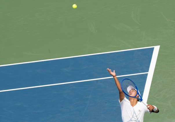 August 9, 2026, Montreal, Pq, Canada: Learner Tien of the United States serves to Thiago Agustin Tirante of Argentina during Round of 16 tennis action at the National Bank Open in Montreal on Sunday, Aug. 9, 2026. Canada News - August 9, 2026  - ZUMAc35_ 20260809_zaf_c35_034 Copyright: xChristinnexMuschix